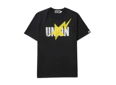 A BATHING APE x UNION Washed STA Tee "Black"