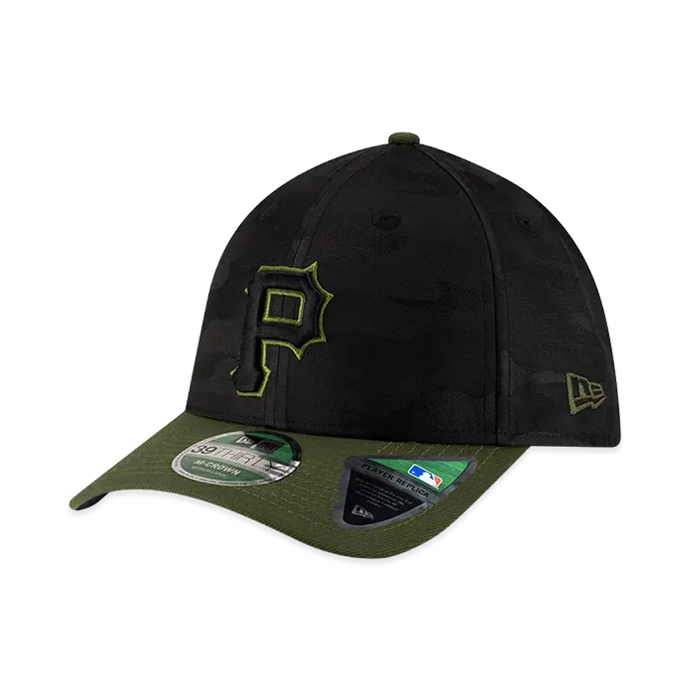 NEW ERA 39Thirty M-Crown Player Replica Pittsburgh Pirates Alternate 3 "Black"
