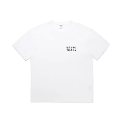 WACKO MARIA Washed Heavy Weight T-Shirt "White"