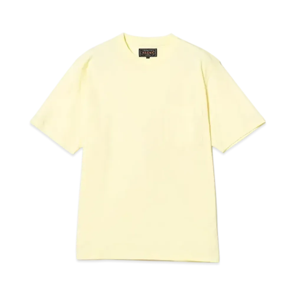 BEAMS Crew Neck Tee 30 "Yellow"