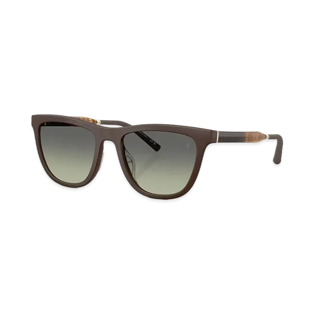 OLIVER PEOPLES R-9 "Semi Matte Umber"