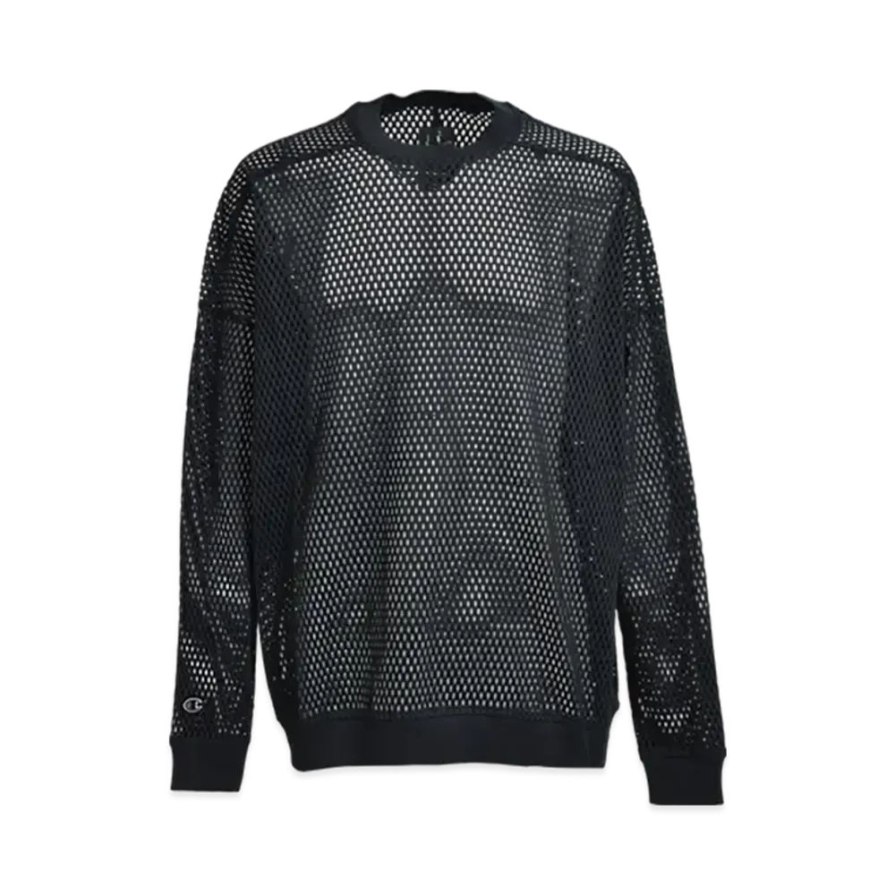 RICK OWENS x Champion Jumbo Sweat "Black"