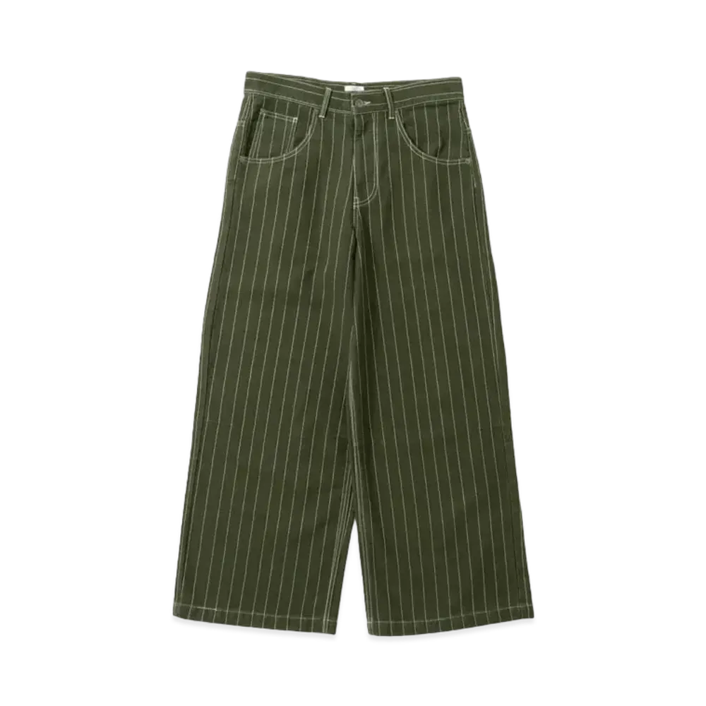 BLESS U BU Stripe Denim "Khaki"