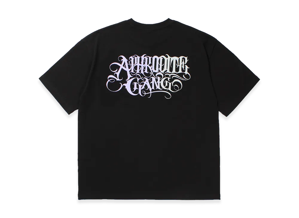 APHRODITEGANG Gradation Classic Logo S/S Tee "Black/Purple"