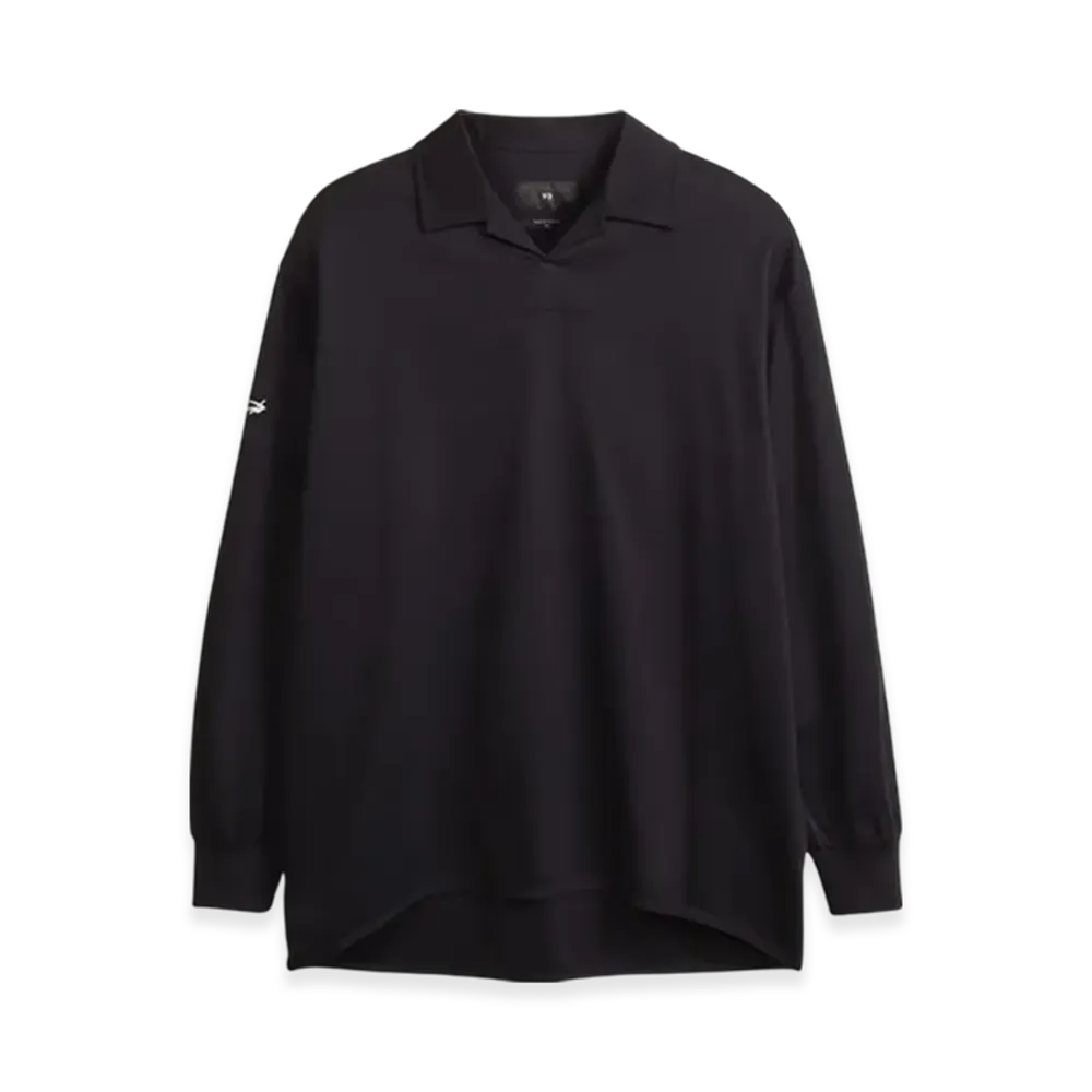 Y-3 x Real Madrid Long Sleeve Polo "Black"