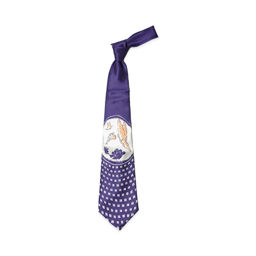 NEEDLES Neck Tie Silk Satin "Purple"