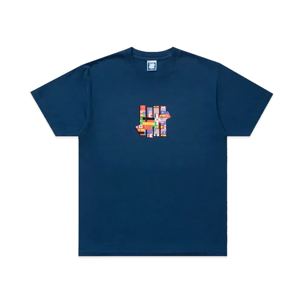 UNDEFEATED Global S/S Tee "Navy"