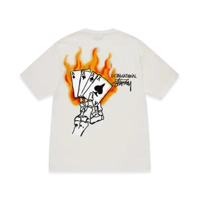 Stussy Read EM' N' Weep Pigment Dyed Tee "Natural"