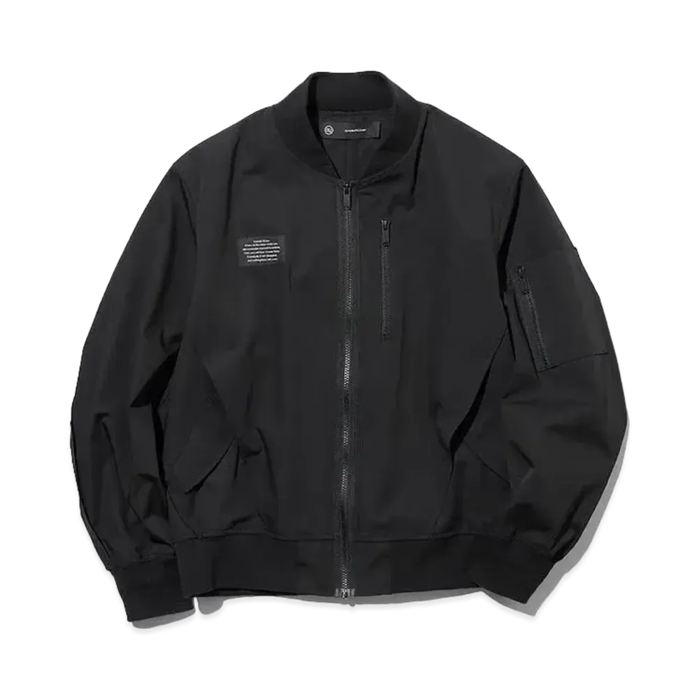 GU x UNDERCOVER Rib Blouson "Black"