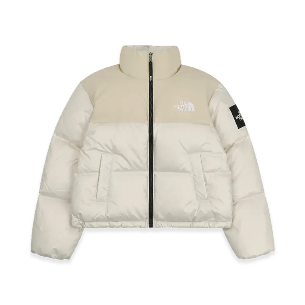 The North Face White Label Novelty Nuptse Down Jacket (W) "Cream"