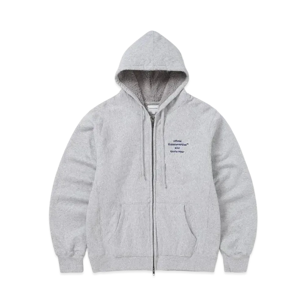 thisisneverthat Heavy Zip Hoodie "Heather Grey"