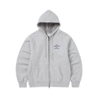 thisisneverthat Heavy Zip Hoodie "Heather Grey"