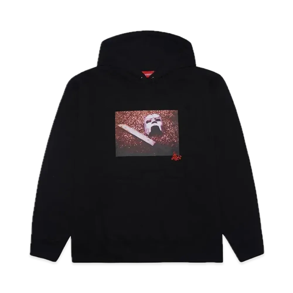 Supreme Mf Doom Hooded Sweatshirt "Black"