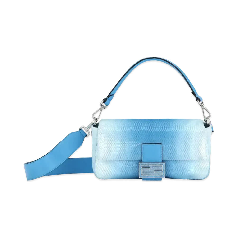 FENDI x Sarah Jessica Parker Baguette Bag "Turquoise Blue"