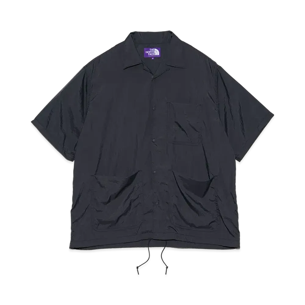 The North Face PURPLE LABEL Nylon Taffeta Field S/S Shirt "Asphalt Gray"