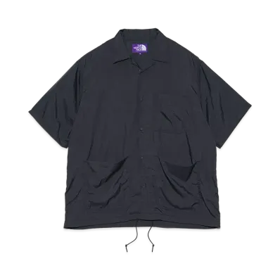 The North Face PURPLE LABEL Nylon Taffeta Field S/S Shirt "Asphalt Gray"