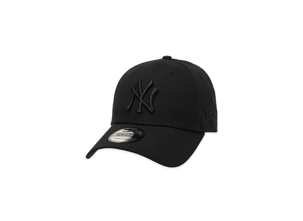 NEW ERA LA NYY 940 9FORTY League Basic Cap "NY Black/Black"