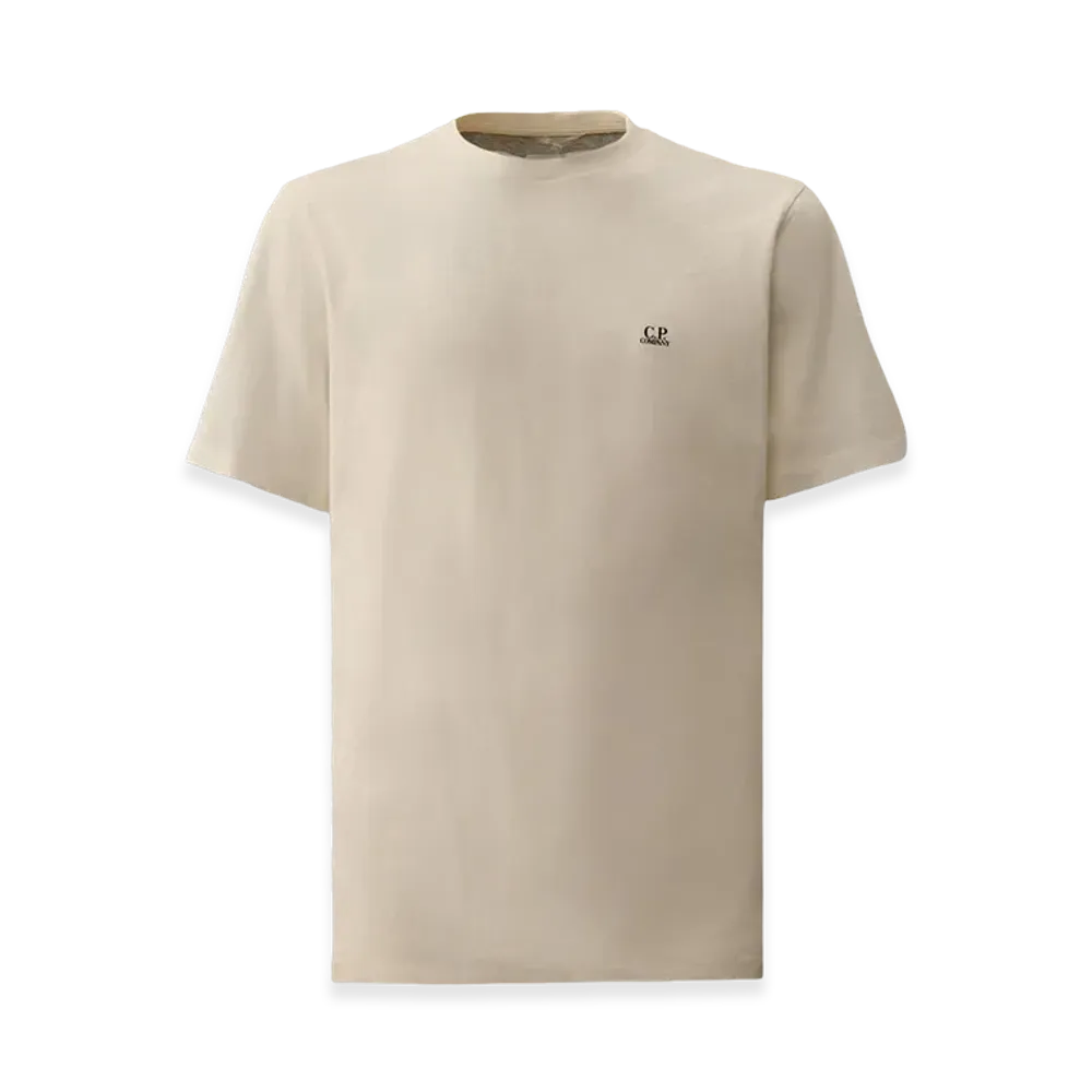 C.P. Company 30/1 Jersey Short Sleeve Goggle T-Shirt "Gauze White"