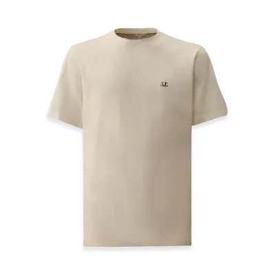 C.P. Company 30/1 Jersey Short Sleeve Goggle T-Shirt "Gauze White"