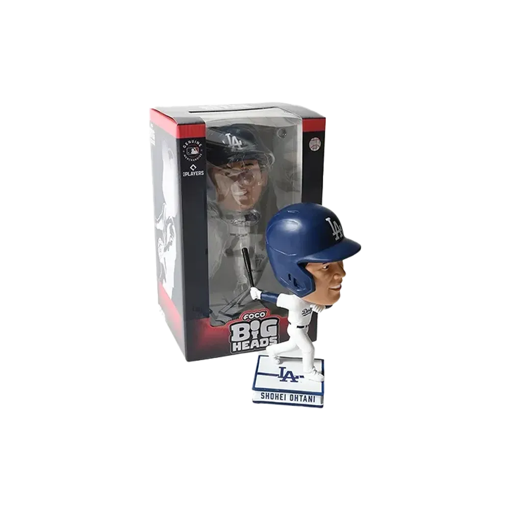 HOMEGAME x SHOHEI OHTANI \ HOME GAME LA DODGERS 9.5 INCH HOME JERSEY BIGHEAD SQUARE BASE "MULTI"