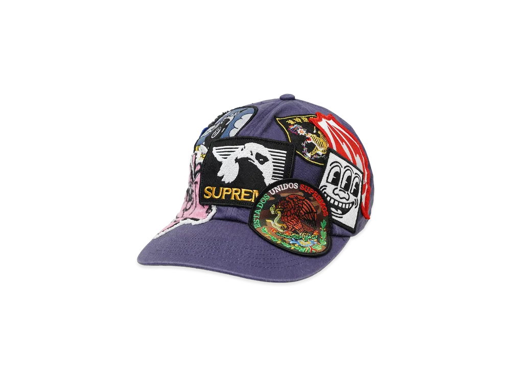 シュプリーム Supreme Patches 6-Panel Leather Patch 6-Panel | Supreme 23ss