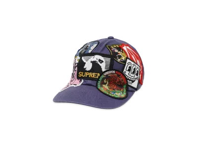 Supreme Patches 6-Panel "Navy"