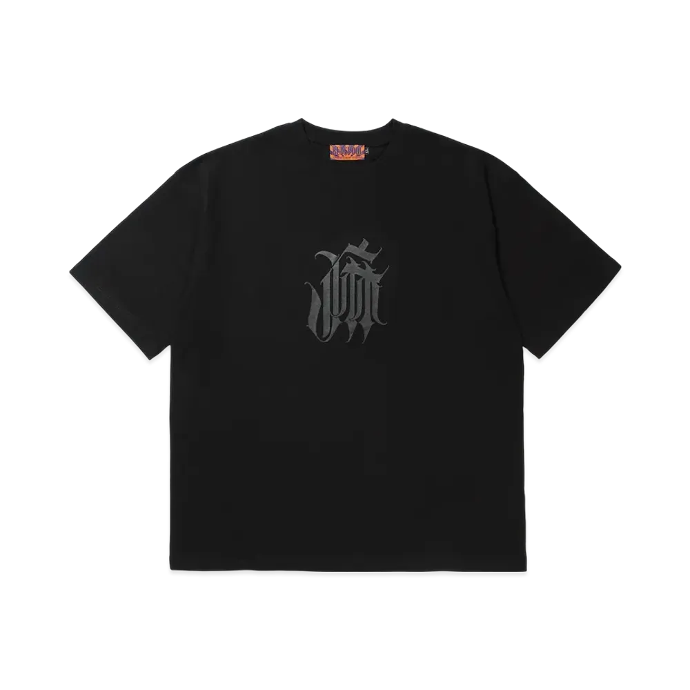 APHRODITEGANG Asa Logo Print S/S Tee "Black/Black"