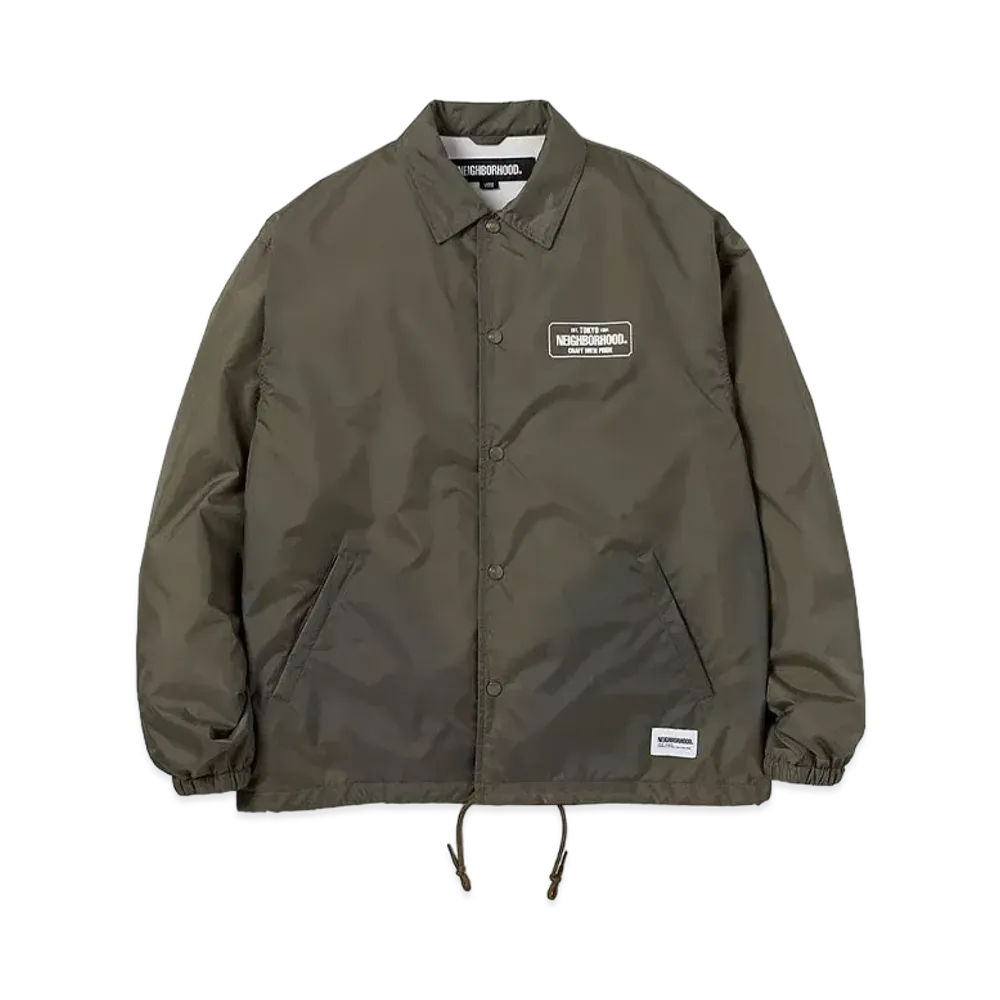 NEIGHBORHOOD 24SS Windbreaker Jacket-2 "Olive Drag"
