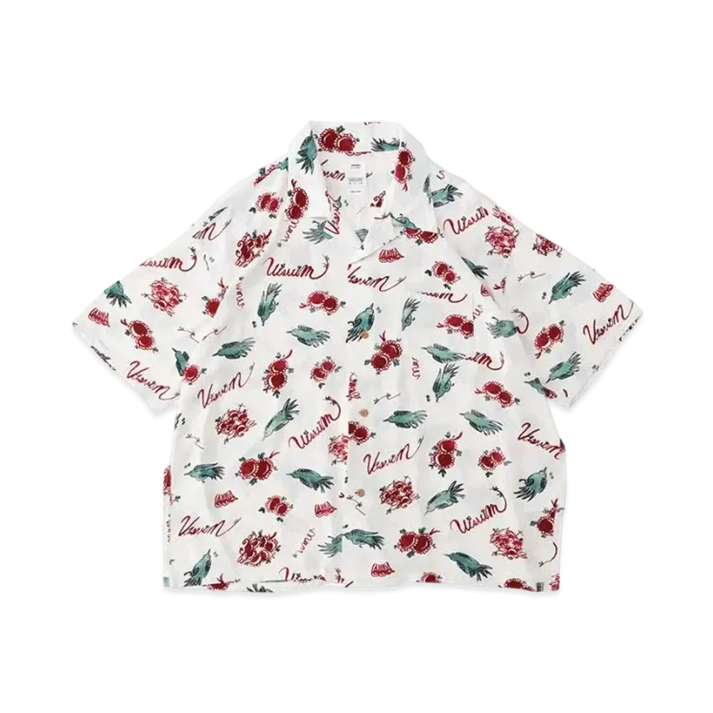 visvim Wallis Shirt S/S Sunnybird "Red"