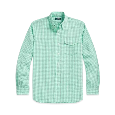 Polo Ralph Lauren Classic Fit Gingham Seersucker Shirt "Multi"