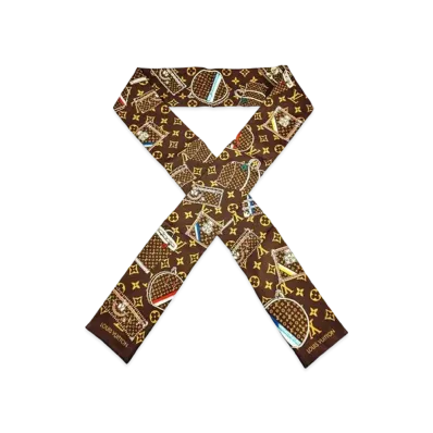 Louis Vuitton Bandeau Scarf Monogram Trunks