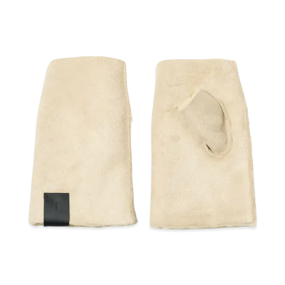 N.HOOLYWOOD Fingerless Gloves "Ivory"