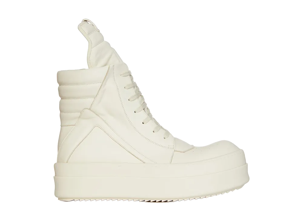 Rick Owens Mega Bumper Geobasket "Milk"