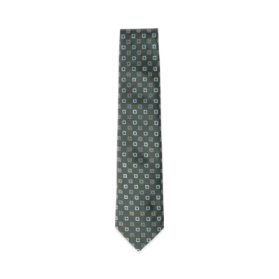 BEAMS Silk Pattern Tie "Green"