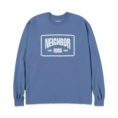 NEIGHBORHOOD NH . Tee LS-5 "Blue Gray"