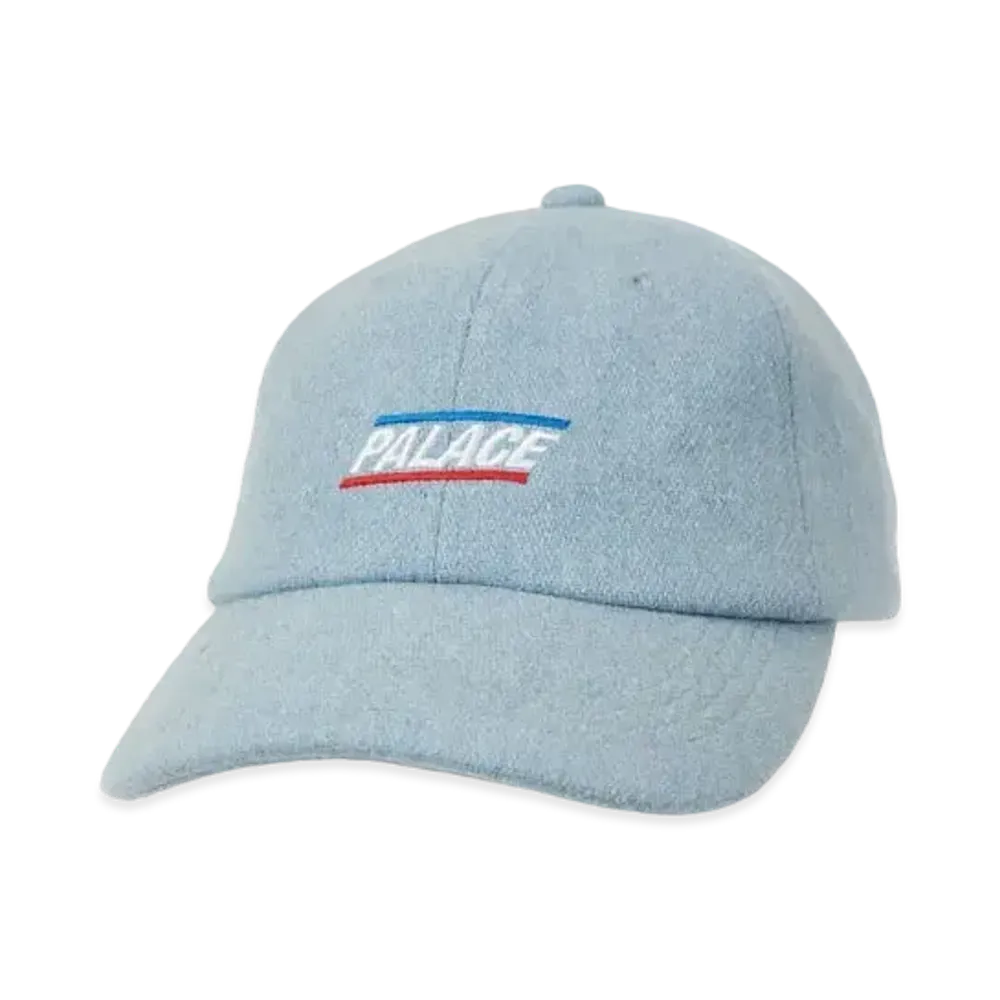 PALACE Basically A Wool 6-Panel "Light Blue"