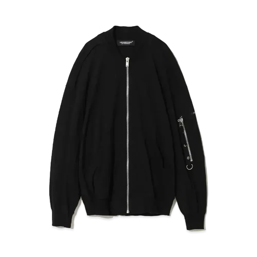 UNDERCOVER 24SS Cotton T-Shirt Custom Blouson "Black"