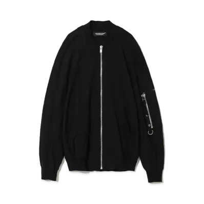 UNDERCOVER 24SS Cotton T-Shirt Custom Blouson "Black"