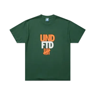 UNDEFEATED Stack S/S Tee "Green"