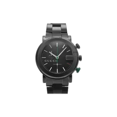 GUCCI G-Chrono "Black/Stainless Steel"