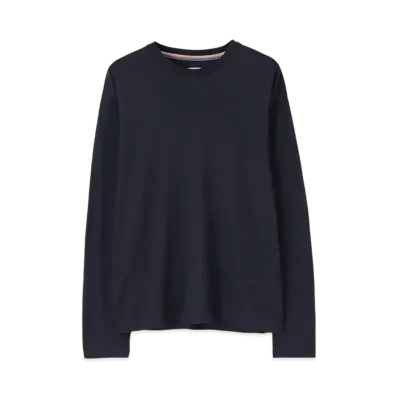 Paul Smith Neck Logo Long Sleeve Knit Sew "Navy"