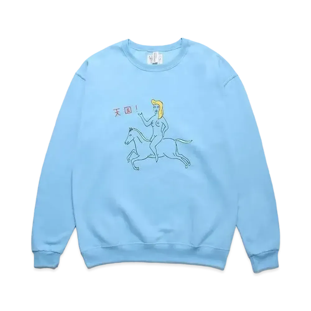 WACKO MARIA Sweat Shirt "Blue"