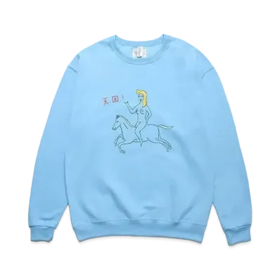 WACKO MARIA Sweat Shirt "Blue"