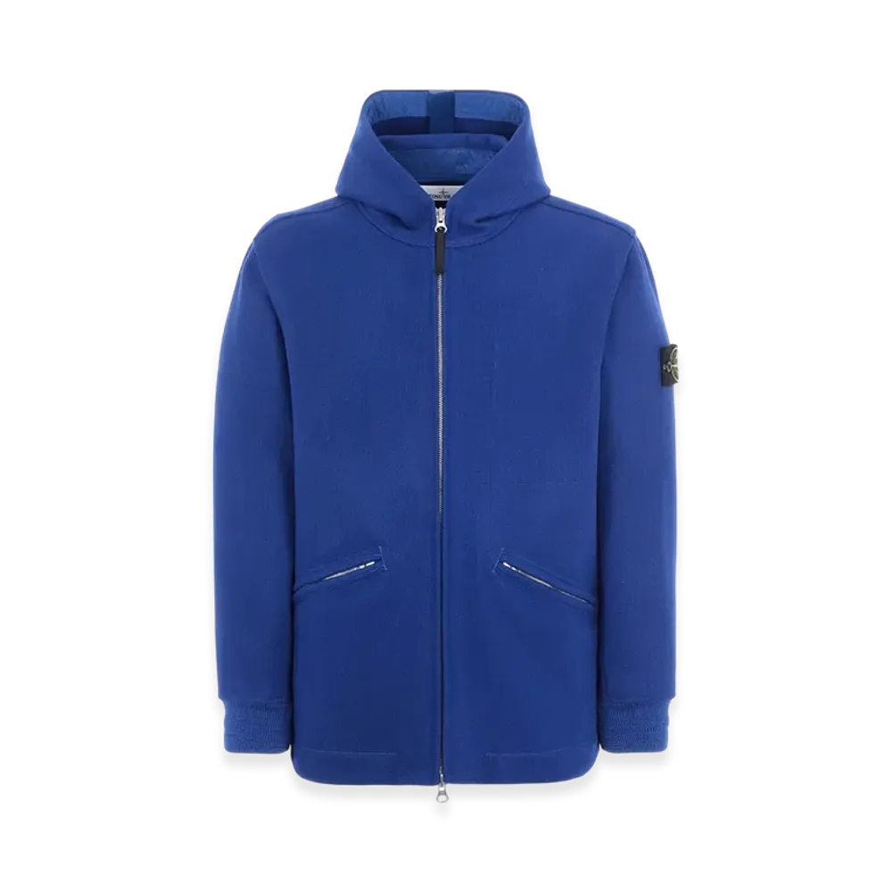 Stone Island 43909 Panno Speciale Hooded Jacket - 21FW "Periwinkle"