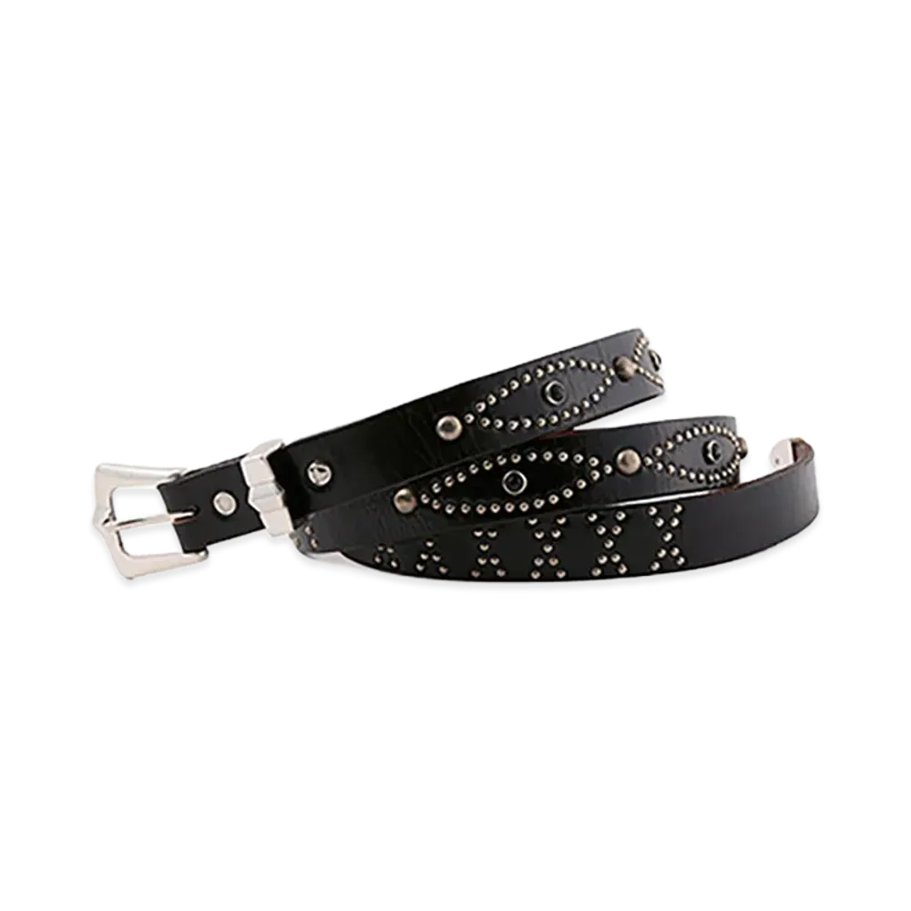 Saint Mxxxxxx x HTC Belt Narrow "Black Stone"