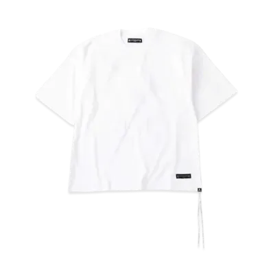 mastermind WORLD Boxy Cursive Logo Tee "White"