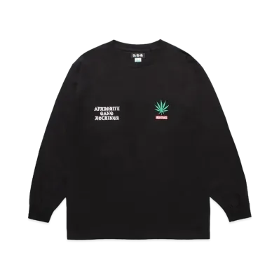 WACKO MARIA x 舐達麻 / High Times / Long Sleeve T-Shirt "Black"