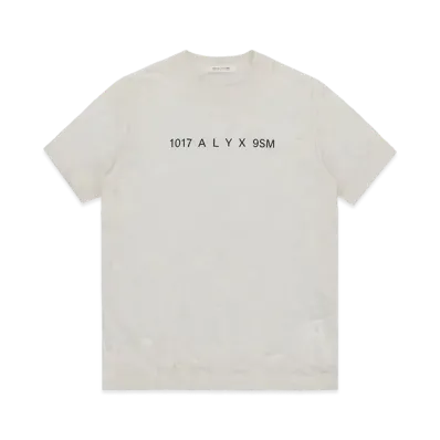 1017 ALYX 9SM Translucent Graphic S/S T-shirt "Dirty Off White"