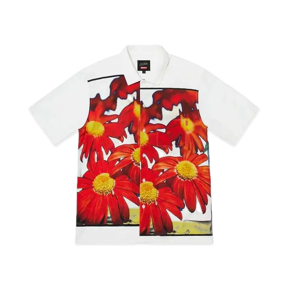 Supreme x Jean Paul Gaultier Flower Power Rayon Shirt "White"