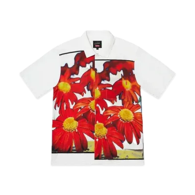 Supreme x Jean Paul Gaultier Flower Power Rayon Shirt "White"